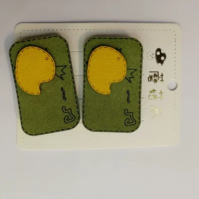 Korean Version Of Fashion Kawaii Little Yellow Chicken Cute Girly Style Headdress Hair Card