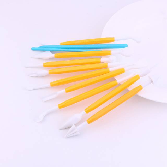 博美佳塑料11支套塑料陶泥工具陶泥DIY蛋糕DIY工具定制批发E0031B