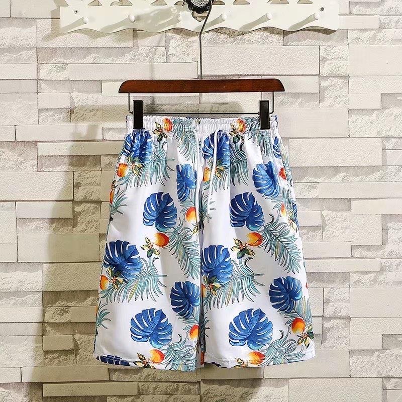 2020 Summer Beach Pants Men's And Women's Trend Couples Seaside Casual Plus Size Shorts Swimming Speed Dry Rope Fifth Pants