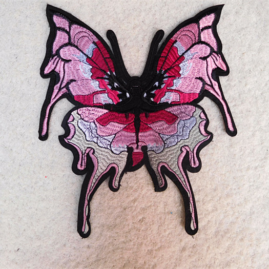 Color Cotton Bottom Butterfly Handmade Diy Clothing Outer Patch Patch Hoodie Decorative Accessories Specification drawing