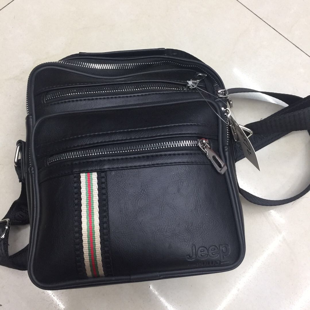 Nuevo estilo moda bolso de cuero mochila maletín de moda maletín oficial de hombre de negocios de un hombro bolsa crossbody hombre marca de moda casual
