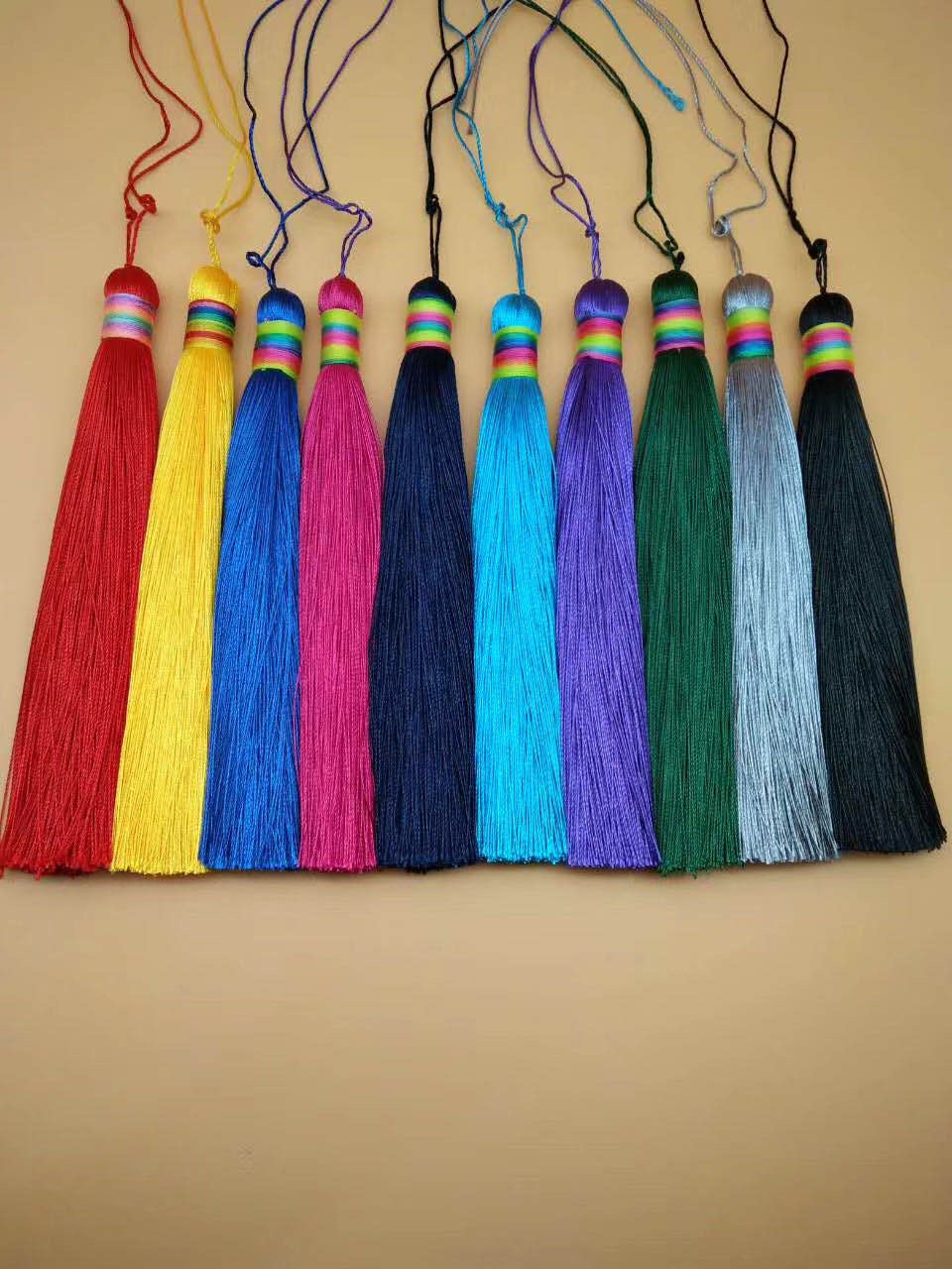 中国结流苏饰品配件吊穗彩头流苏汽车挂饰