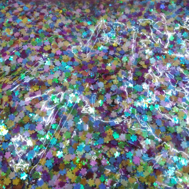 Sequined cherry blossom sequins Specification image