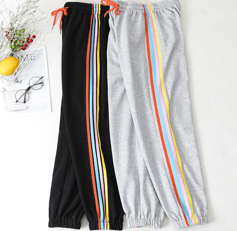 Loose, tight-fitting, spring and autumn casual pants for women