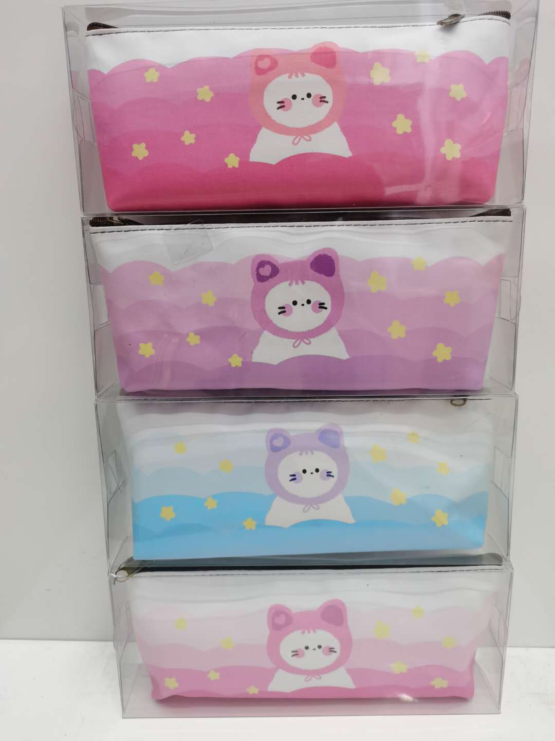 Wool Thick Cylinder Cartoon Stationery Bag Gift Customization Kindergarten Students Gift Customization details Picture