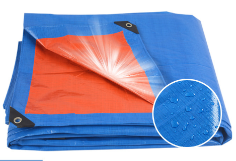 加厚耐磨防雨布防水布PE塑料篷布苫布帆布遮阳彩条布防晒防尘篷布