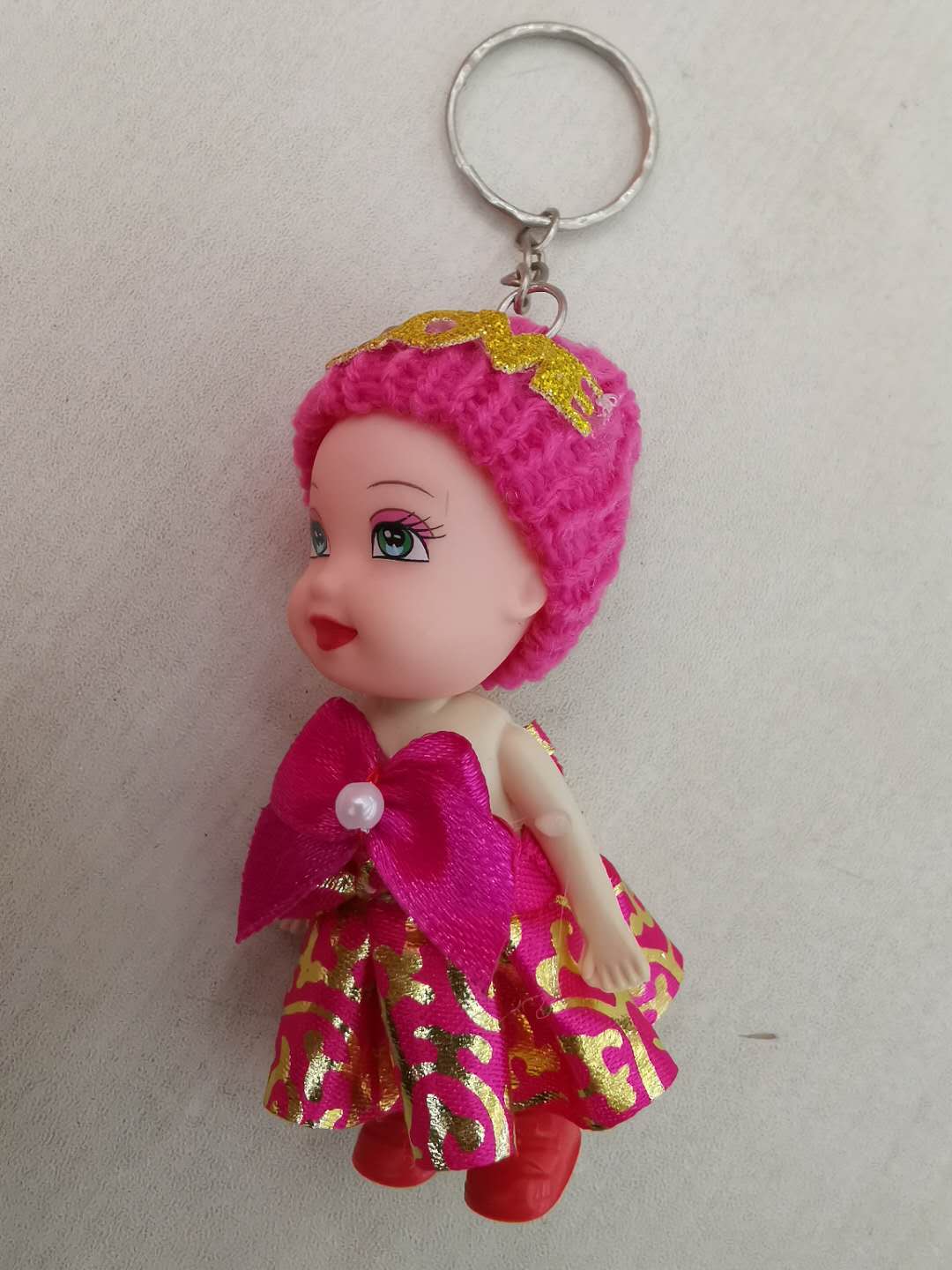 热卖娃娃钥匙扣卡通系列彩色包包挂件流行配饰唐装娃娃