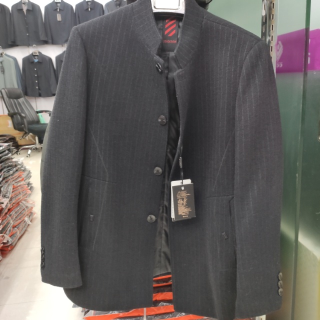 Men's autumn winter fashion business leisure slimming men's overcoat coat thumbnail