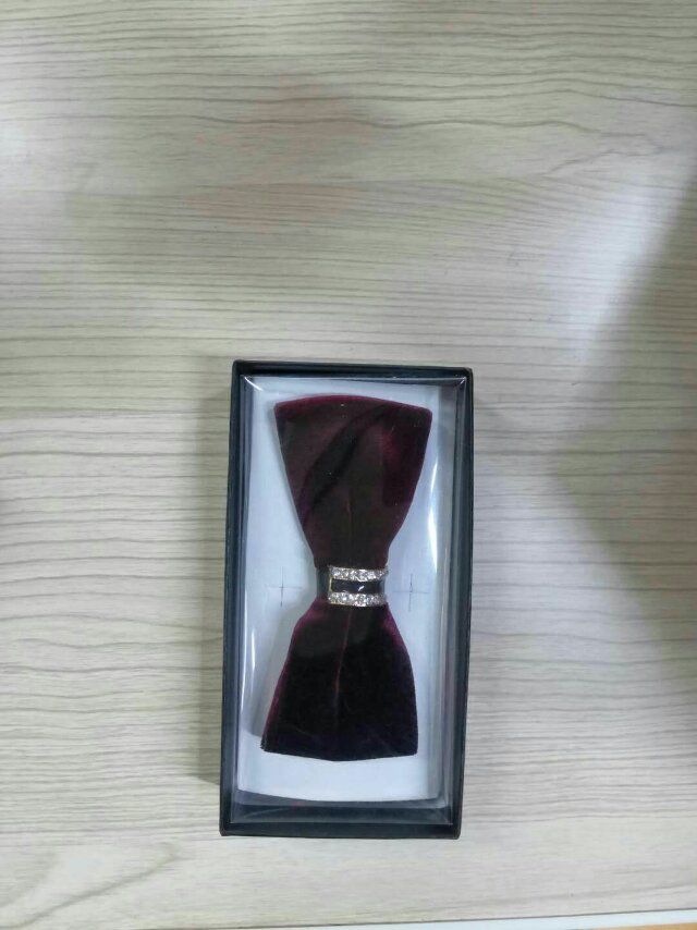 Men's foreign trade bow ties, polyester ties, formal wear ties, new trendy ties Specification image