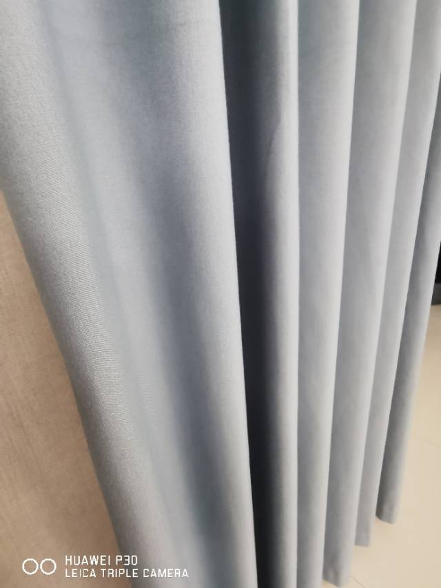云之软装新中式风格棉质进口绣花机3米高无逢拼接5套窗全包窗帘细节图