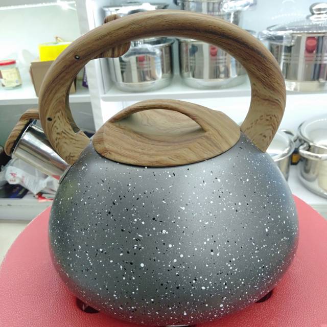 Stainless steel soundproof kettle for boiling tea, tea brewing utensils, open flame gas induction cooker for boiling water details Picture