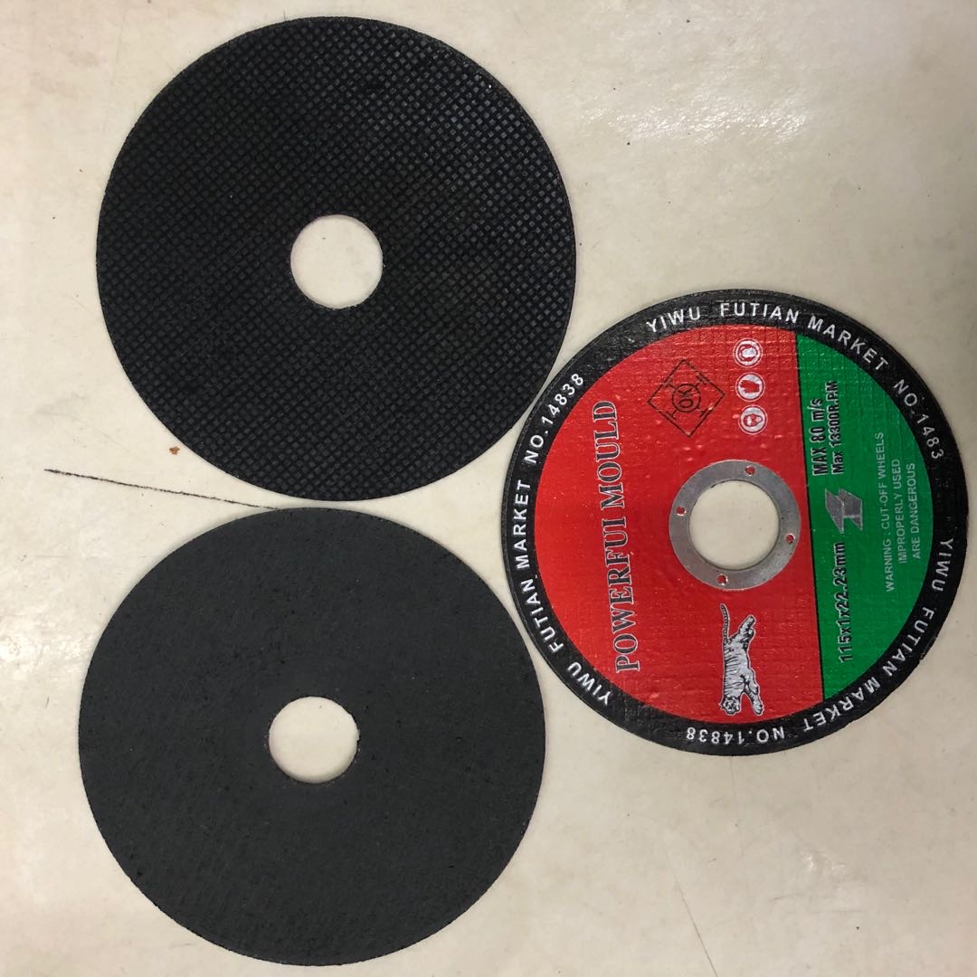 comparison chart example before and after grinding wheel polishing