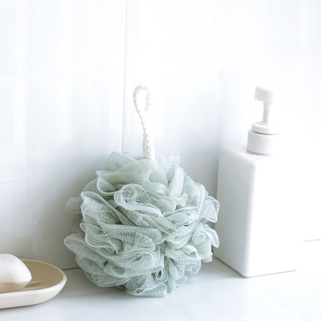 Soft Bath Flower Bath Ball Large Bath Towel Bath Flower Bath Ball Bath Ball Foam Four Colors Specification drawing
