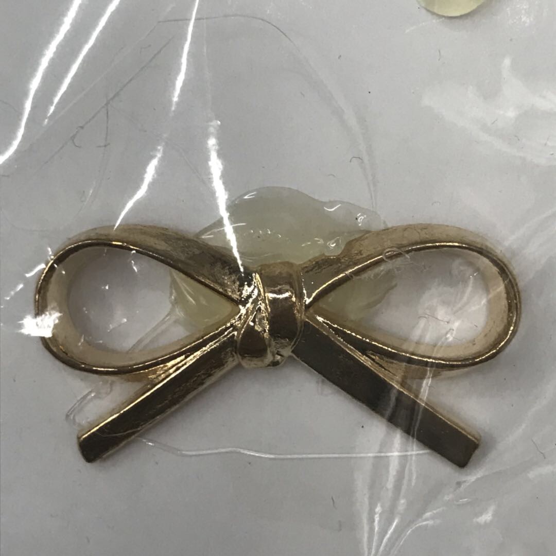 Gold butterfly with gold jewelry clothing with durable anti-rust jewelry items thumbnail
