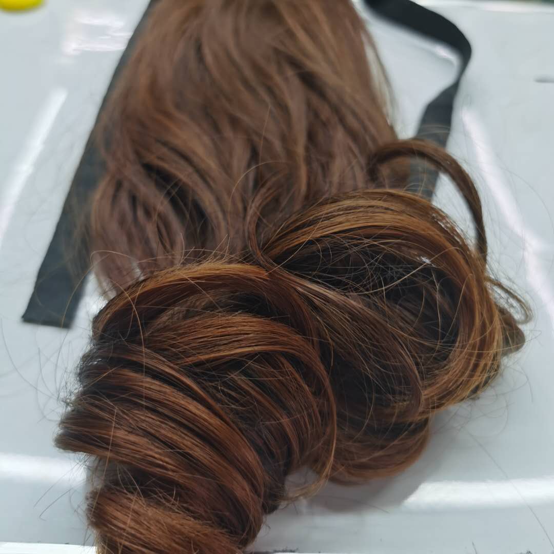 Korean-style fashionable and versatile women's wigs and ponytails are selling well Specification image