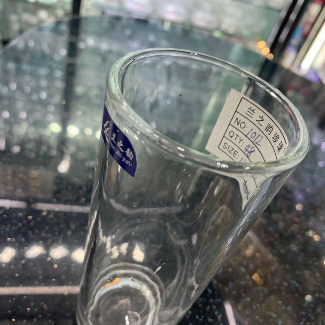 Transparent glass ordinary water cups and tea cups Specification image