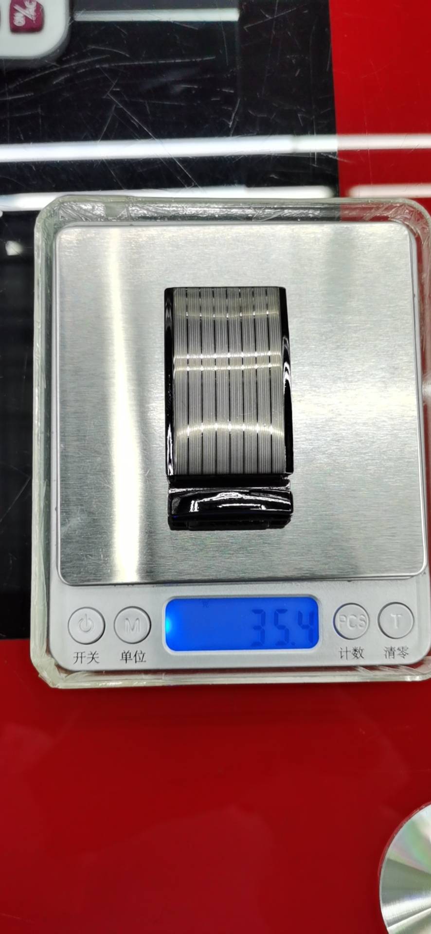 Men's silver black border classic nostalgic antique metal belt buckle Specification image