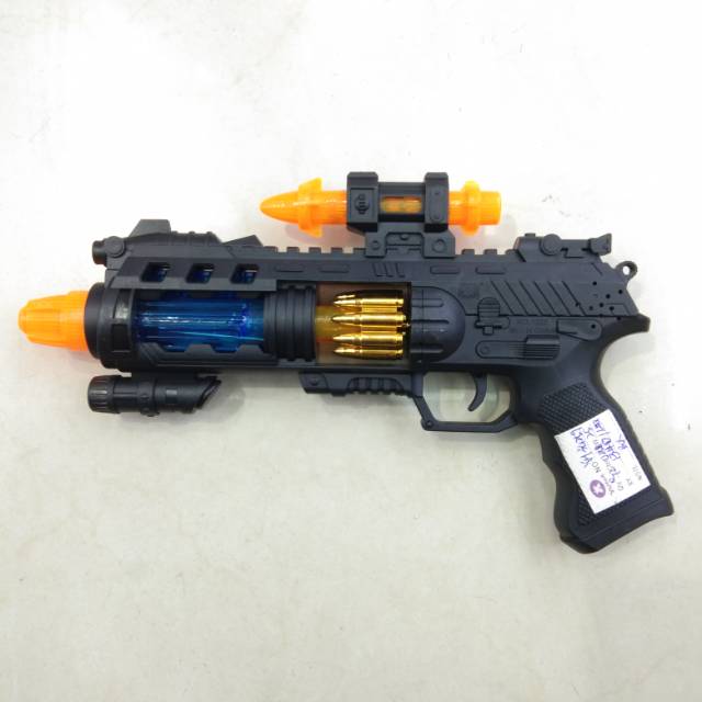 儿童小型益智塑料电动玩具枪yh34261