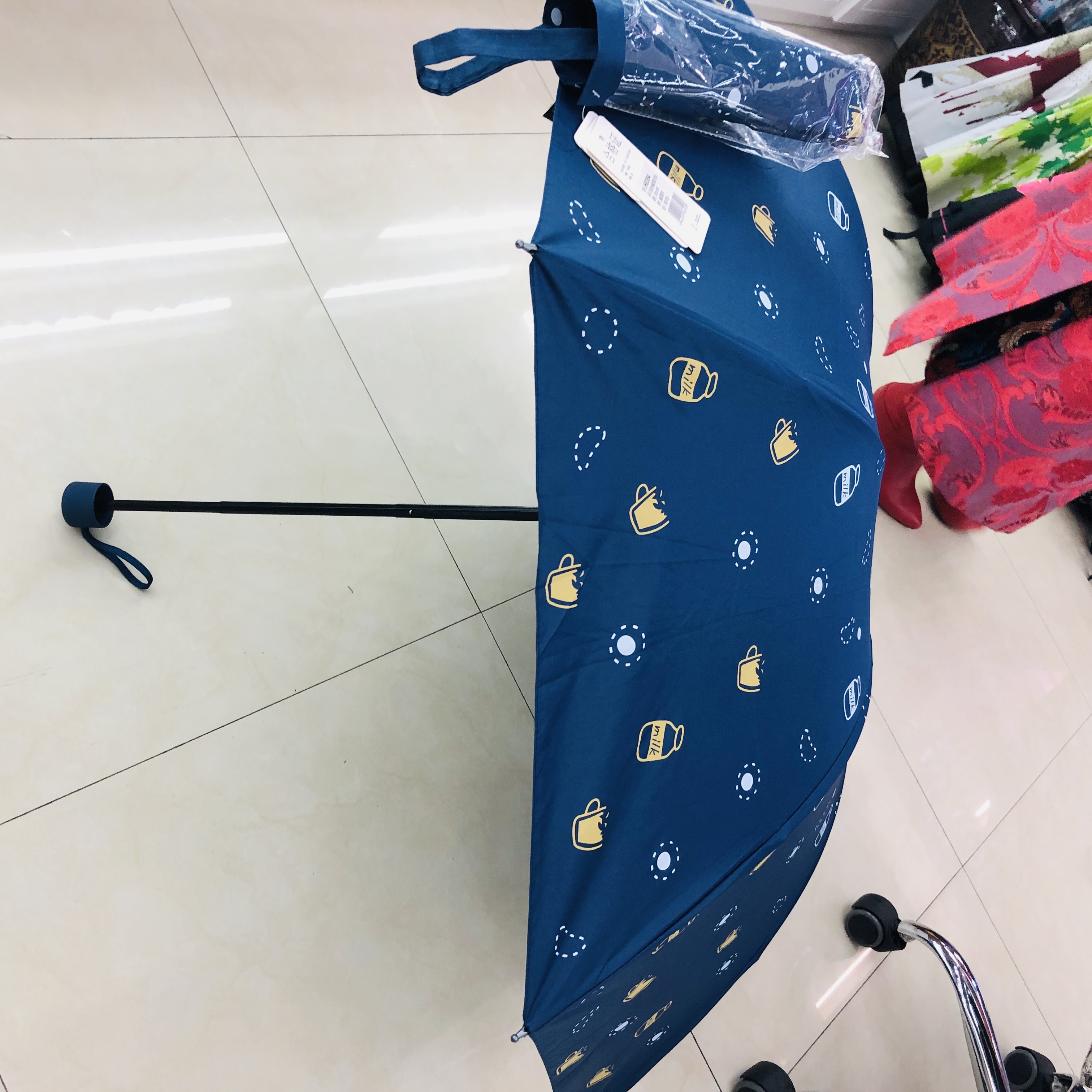 Yiwu Good Goods Three Fold Sun Umbrella Sun Umbrella Men's And Women's Paradise Umbrella Oversized Umbrella