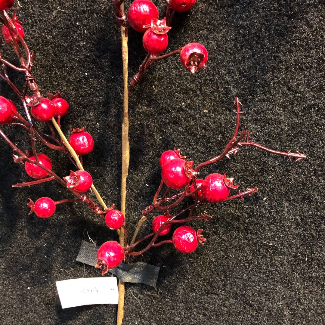 厂家直销圣诞树配件仿真植物室内装饰详情图2