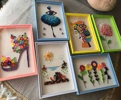 相框贝壳干花收纳框指甲饰品蝴蝶标本展示框