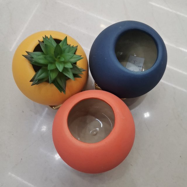 Elegant and fashionable ceramic flowerpot restoring ancient ways thumbnail