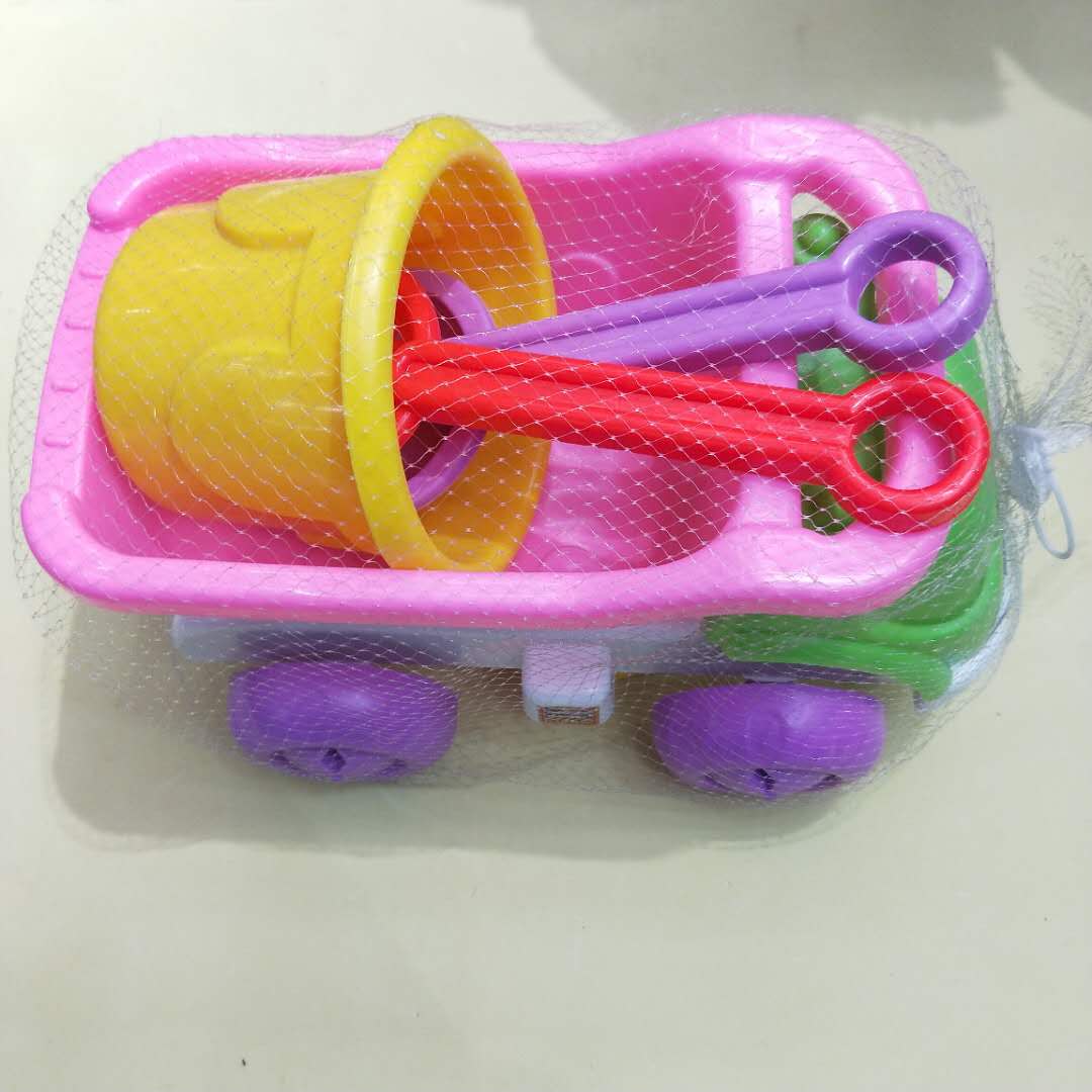 超值小沙滩车 沙滩玩具铲子形状 益智玩具 亲子游戏 过家家
