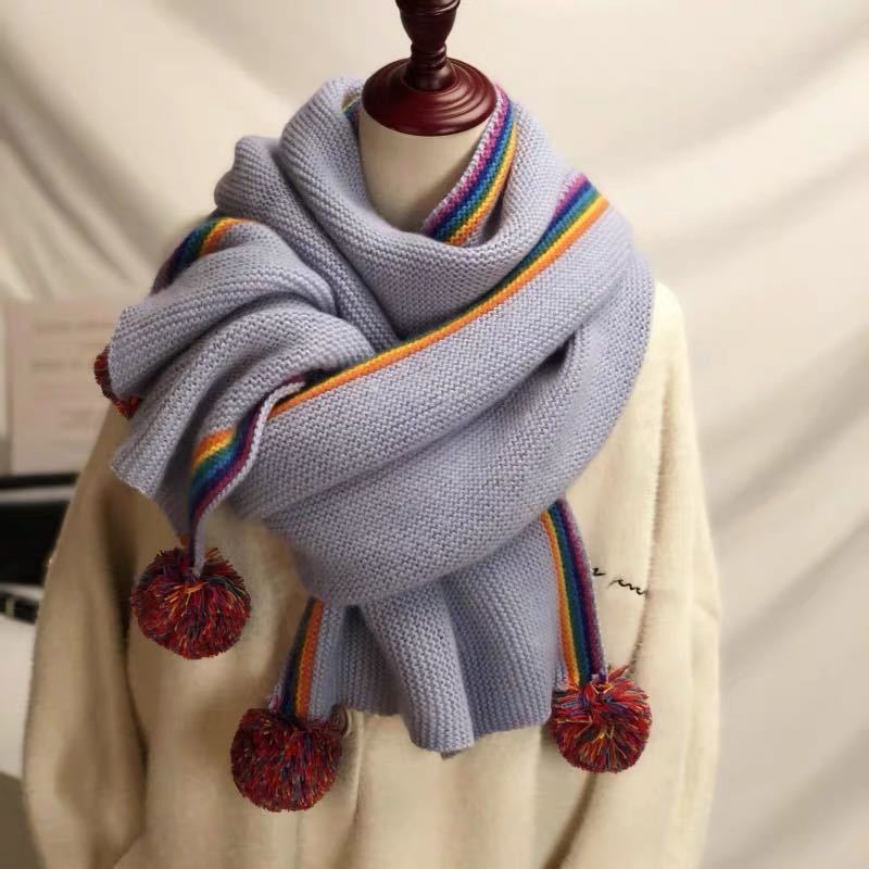 围巾女爆款长款时尚加厚潮流新品秋冬季长巾图