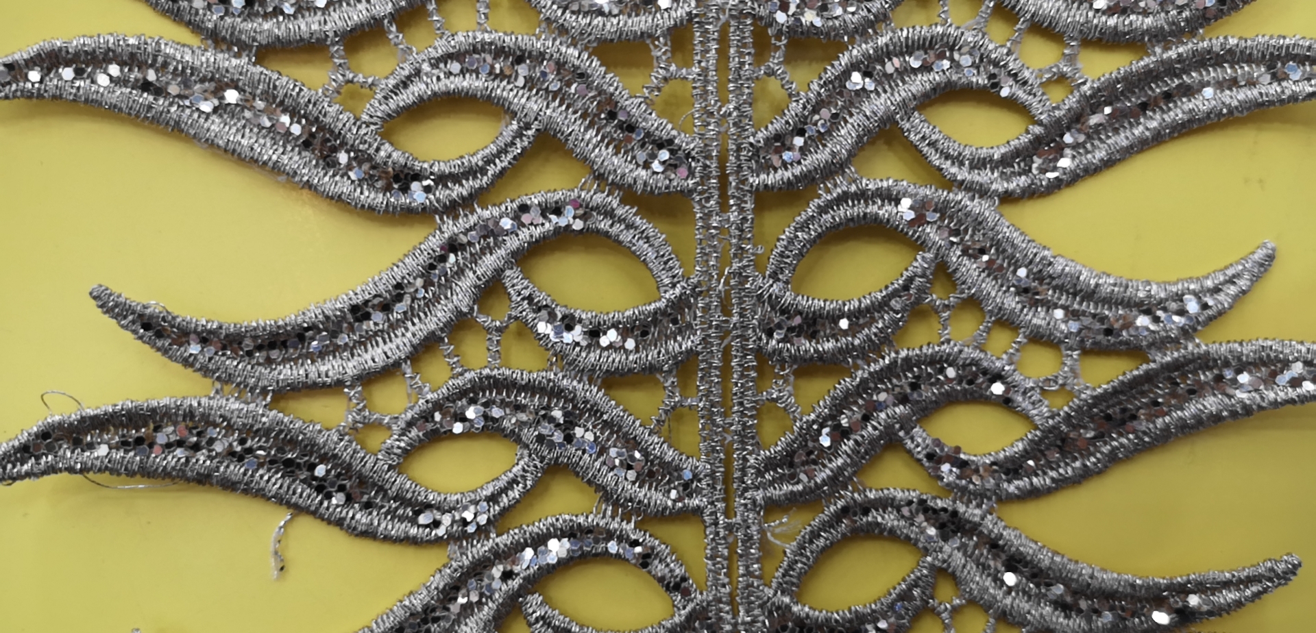 Chinese Style Embroidery Dress Repair Diy Clothing Accessories Soft Silky Smooth No Adhesive Specification drawing
