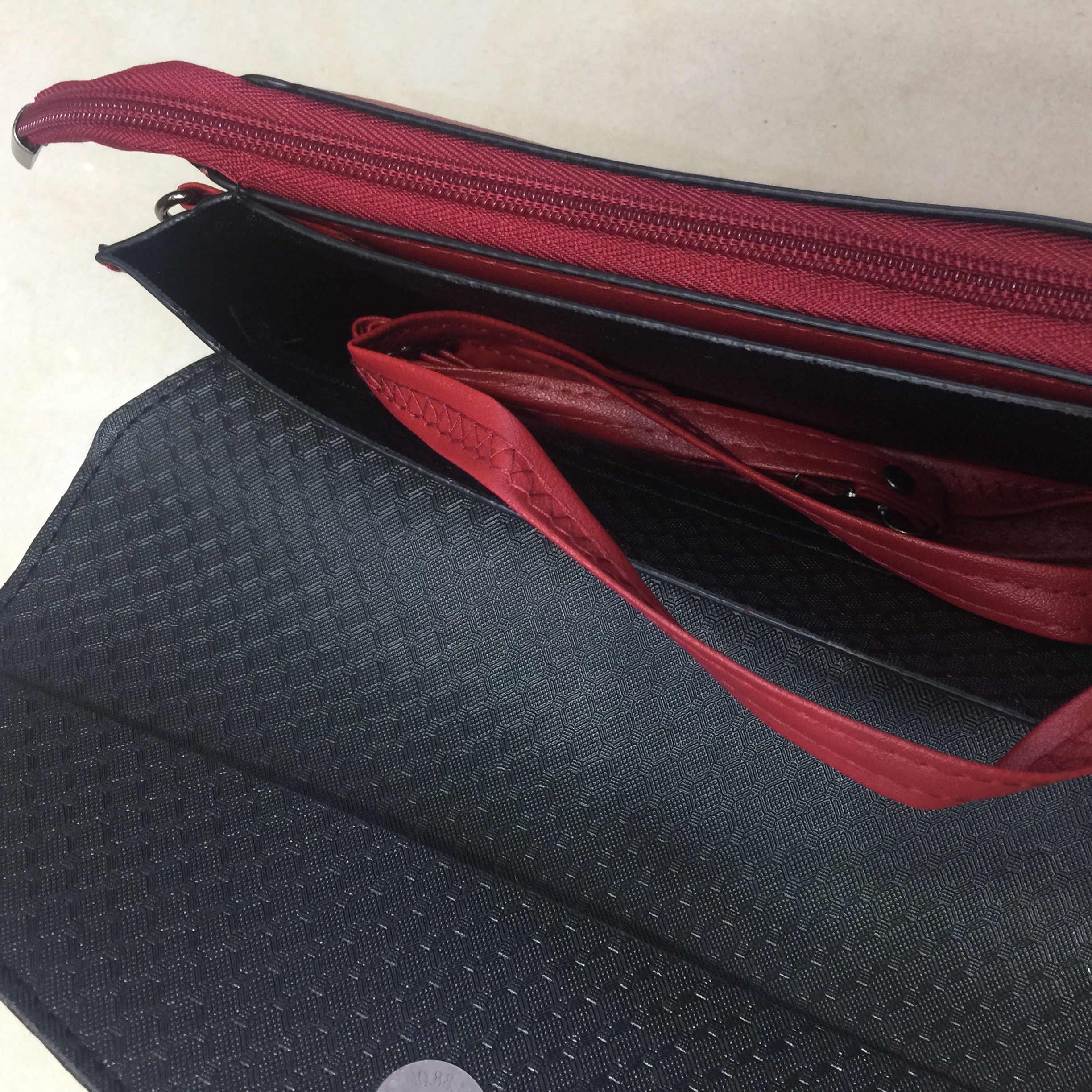 European And American Fashion Women's Purse New Women's Purse Leather Clutch Bag Long Multi-Card Clutch Bag Specification drawing