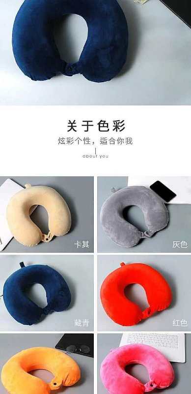 Memory foam U-shaped neck pillow bedding U-shaped pillow details Picture