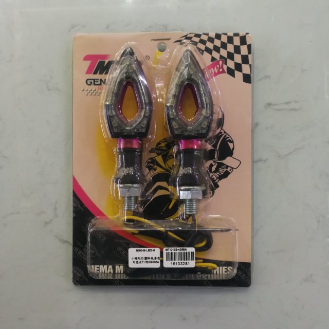 Iron Horse Ls-17 Motorcycle Led Double-Sided Turn Signal Specification drawing