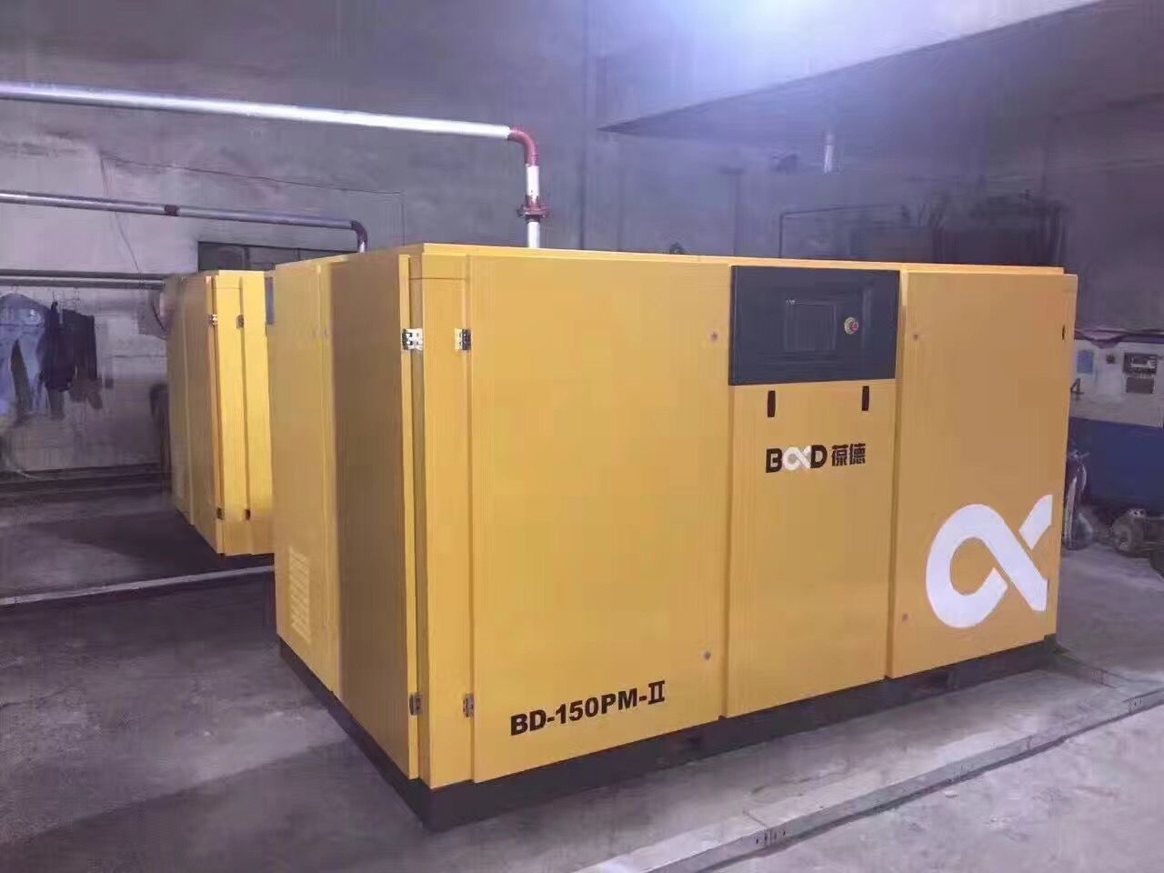 葆德两级压缩空压机BD-250PM-Ⅱ细节图