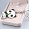熊猫钥匙扣可爱熊猫吉祥物钥匙链金属纪念礼品钥匙挂件开业纪念品产品图