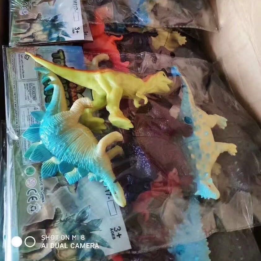 儿童大号塑胶模型恐龙玩具套装细节图
