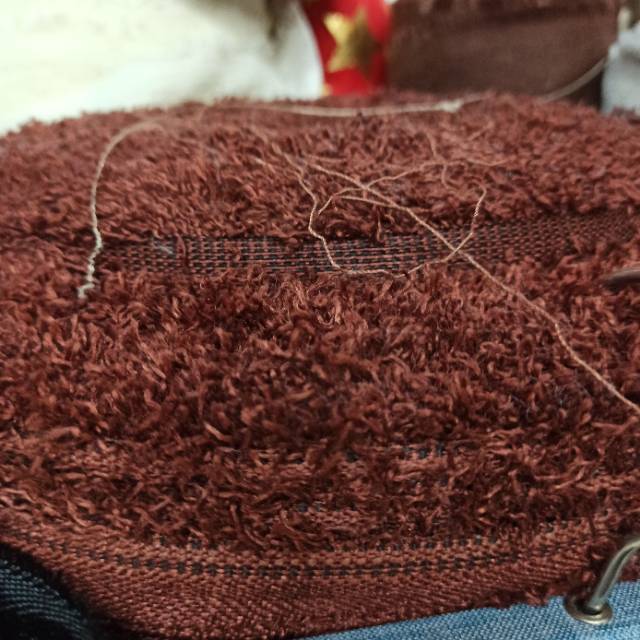 仿麻881系列布料用于靠垫抱枕坐垫布料国潮细节图