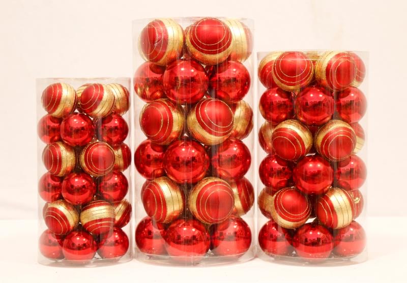 30/pcs set of Christmas supplies, unique Christmas decorations, essential for holiday outfits, Christmas balls to embellish the Christmas atmosphere, complete set of Christmas balls Specification image