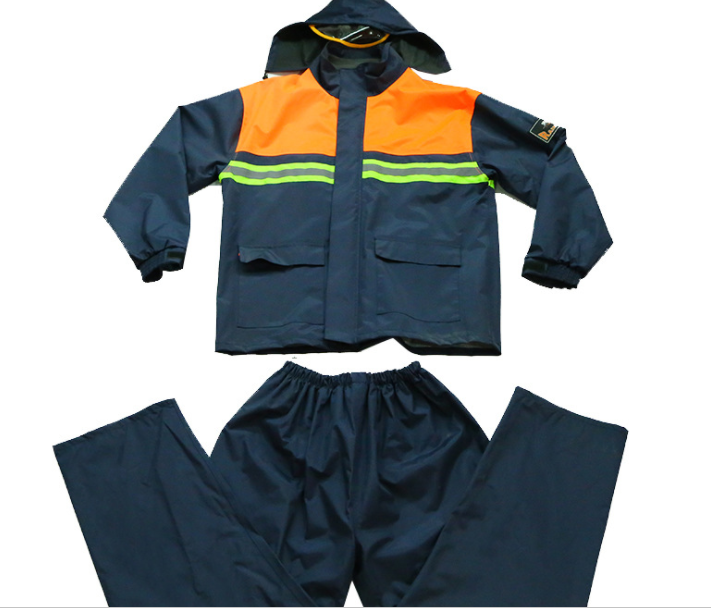 雨衣雨裤套装加厚全身防水男女成人分体徒步电动车骑行反光雨披细节图