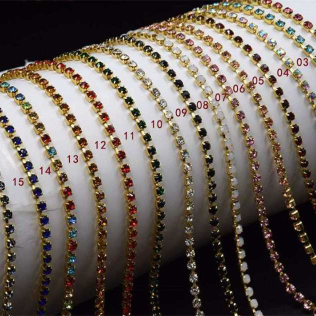 钢珠颗颗饱满不褪色多色美甲装饰DIY美甲钻链