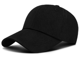 Black Hat Duck Cap Korean Hipster Sunblock Baseball Cap Casual Sunshade Hat