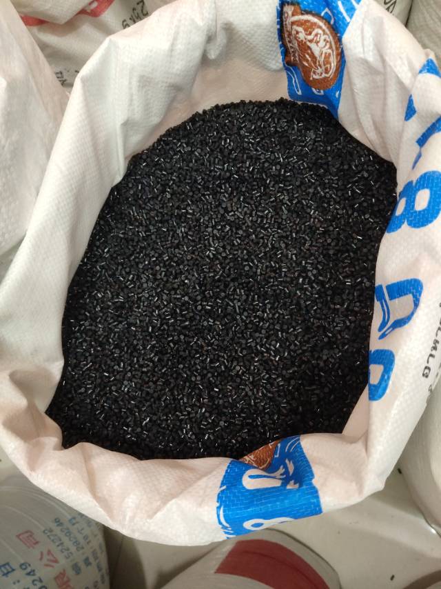 厂家直销 改苯 二级回料 塑料颗粒 黑色产品图