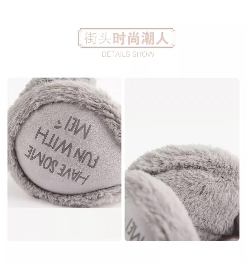 耳包/幼儿防水耳罩/耳罩女冬季可爱/耳罩英语细节图