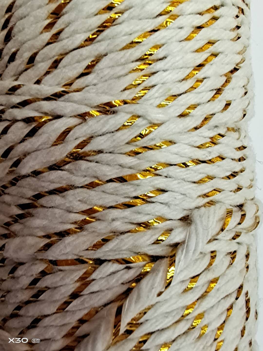 2mm white gold cotton thread hemp rope, diy thick and thin hemp rope, handcrafted tag rope, binding rope