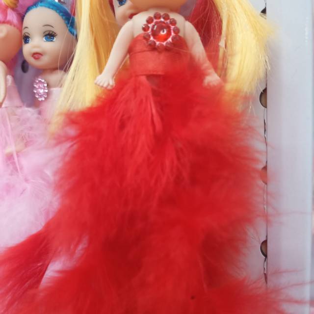 Confused Doll Keychain Cute Princess Girl Bag Hanging Ornaments For Children Specification drawing