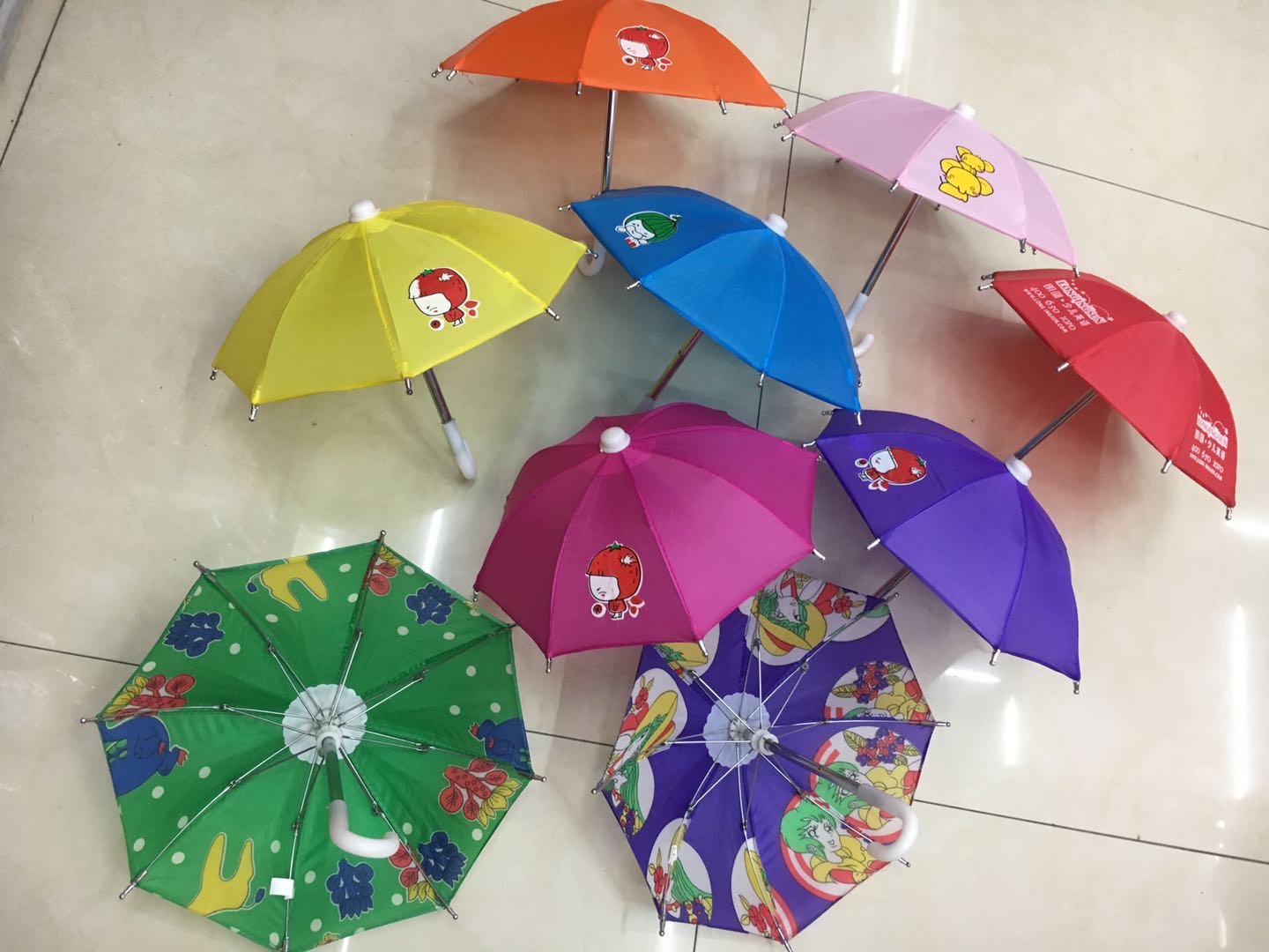 Children's umbrella 15 cm toy small single-flower children's umbrella Specification image