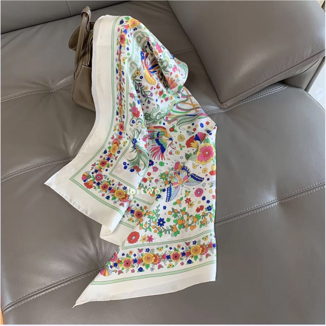 Retro Fan Korean Version Fashion Trend Casual Scarf Scarf