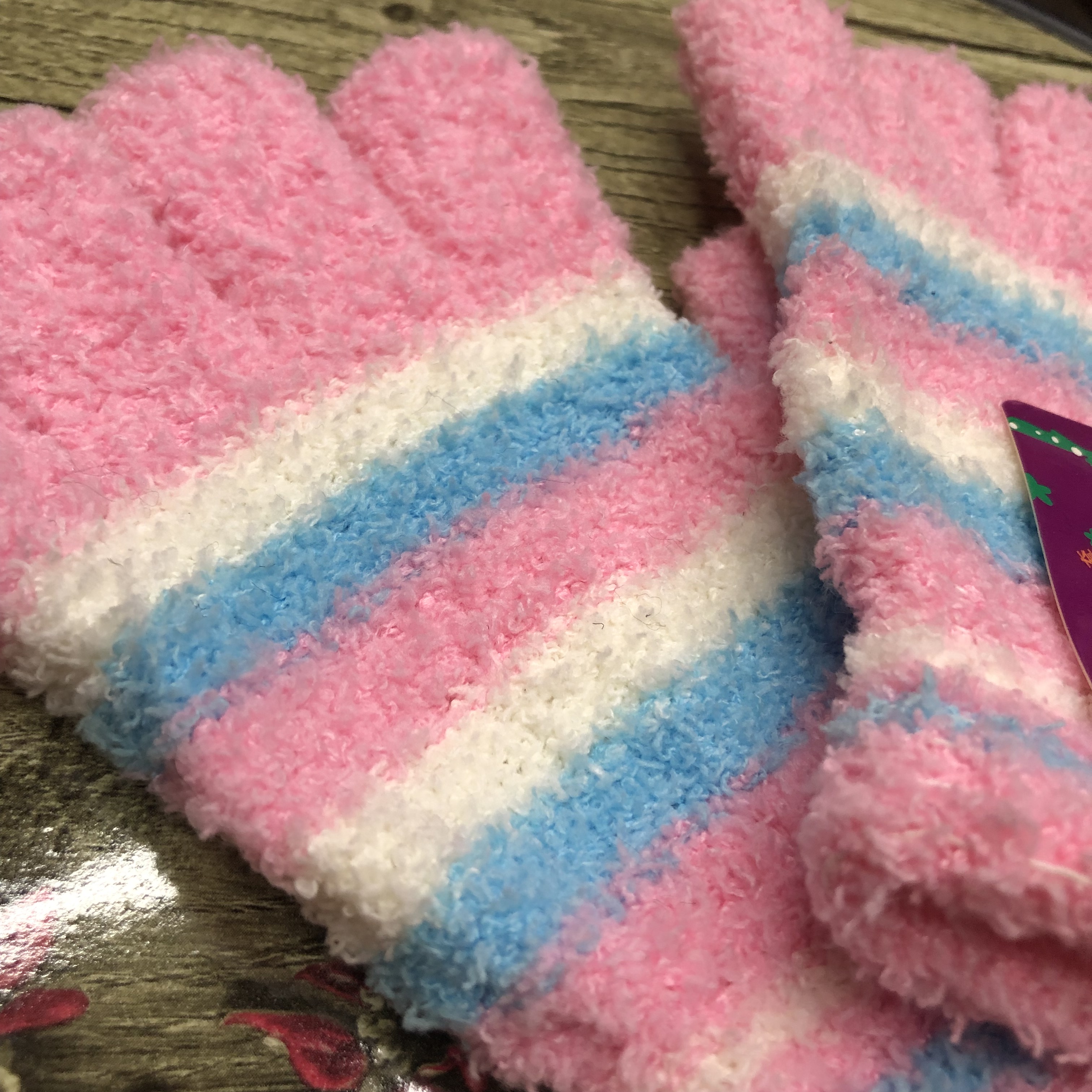 Women's Biker's Warm Biker Gloves Large Stretch Knitted Gloves details Picture
