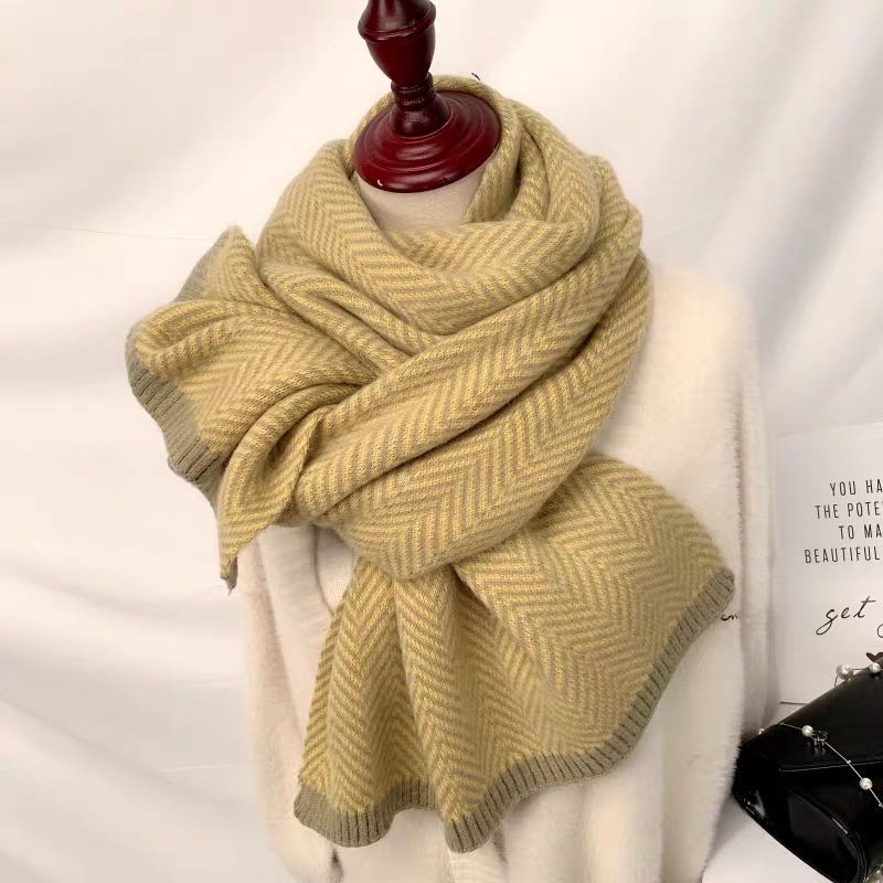 Scarf Female Explosive Long Fashion Trend New Student Autumn Winter Long Scarf details Picture