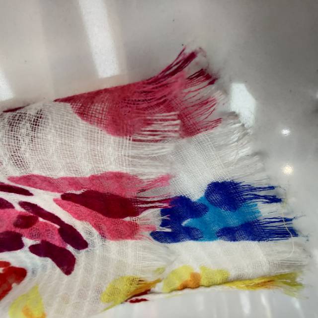 Europe And The United States Ins Style Explosive Color Printed Cotton Woven Textile Fringe Scarf For Women Specification drawing