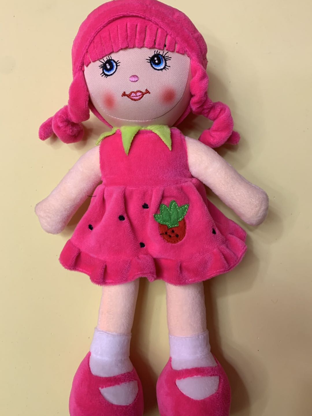 草莓2号布娃娃广告宣传活动促销礼品小孩女生礼物